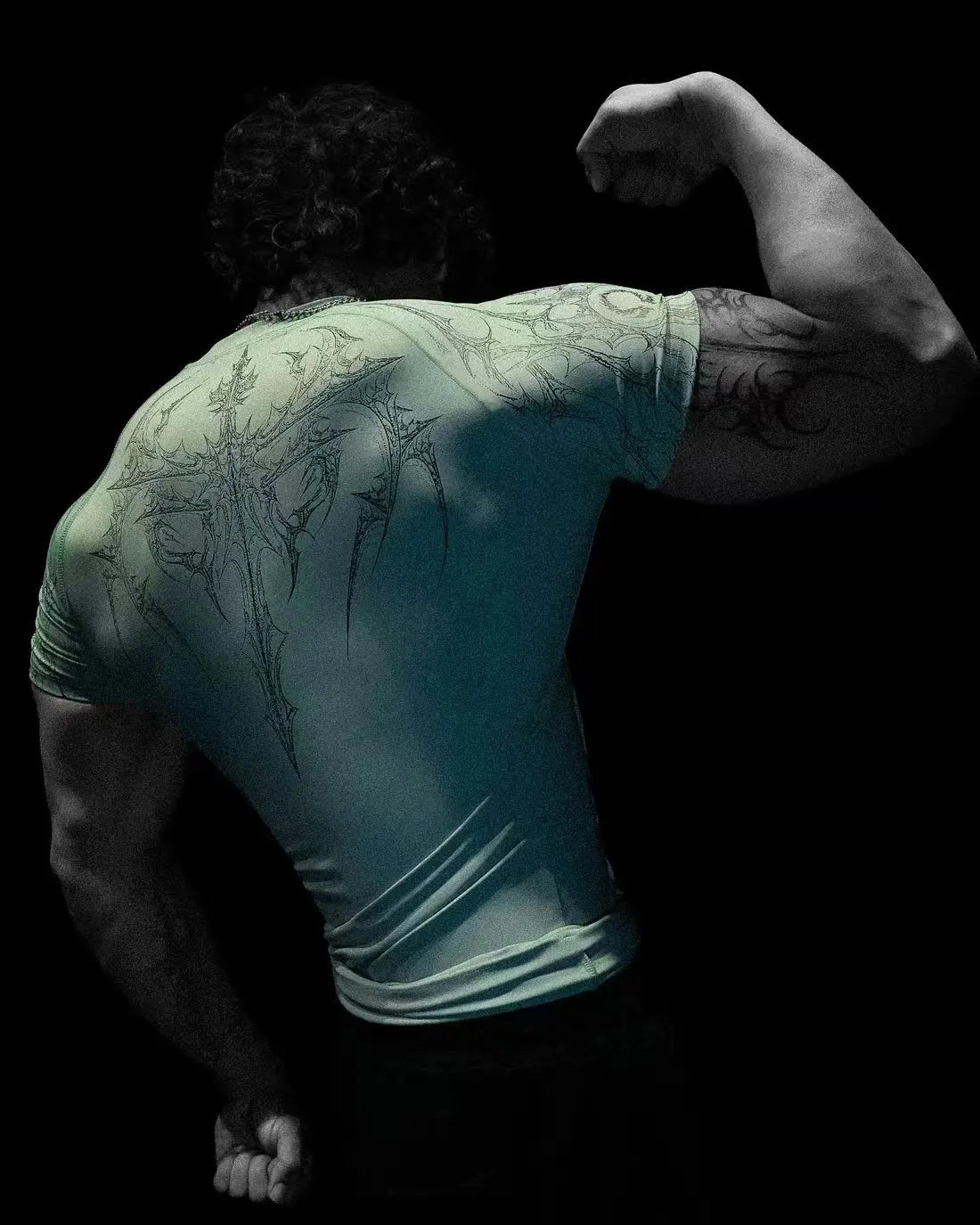 GYM T-shirt Men's Dark Gothic