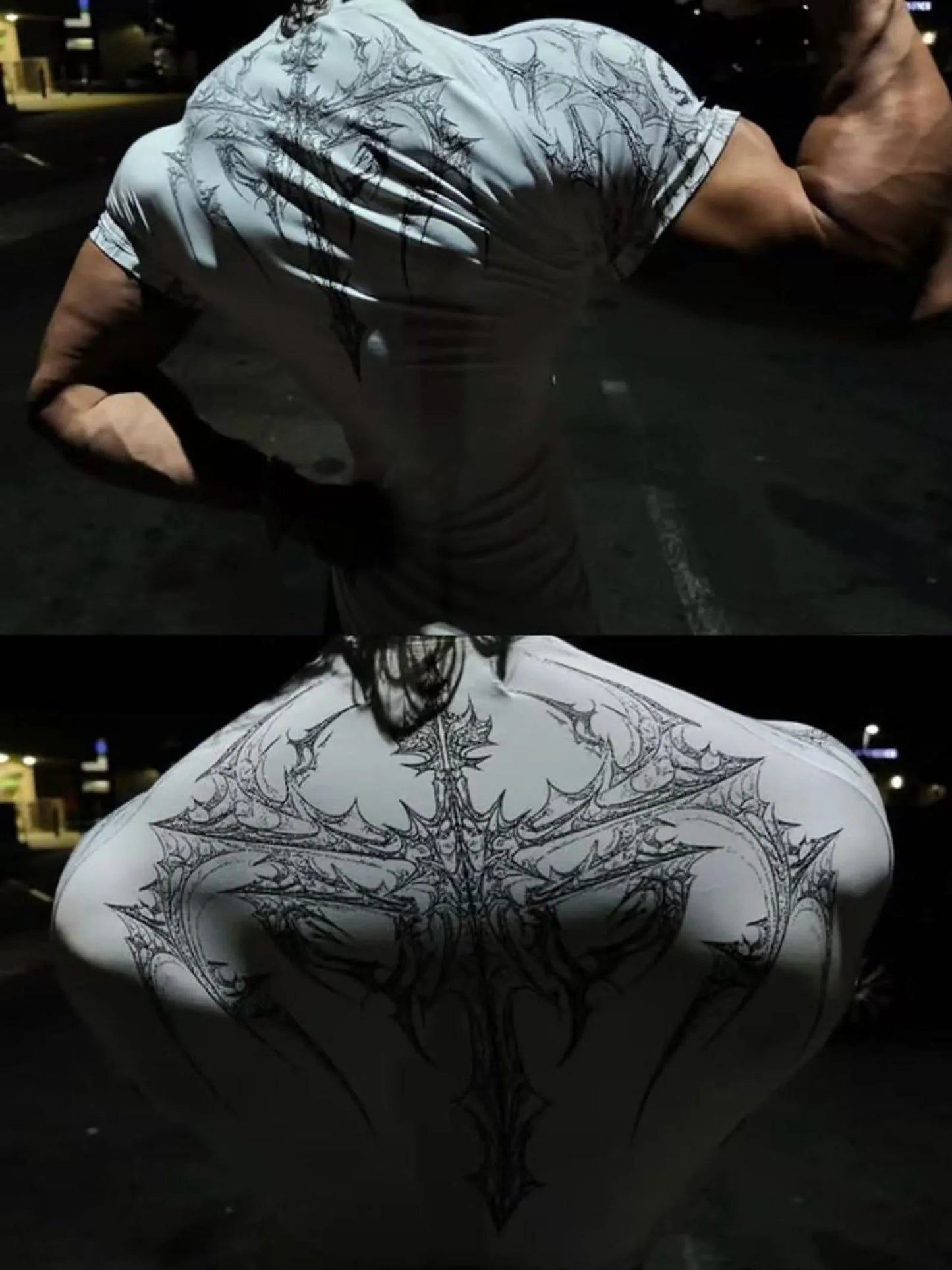 GYM T-shirt Men's Dark Gothic